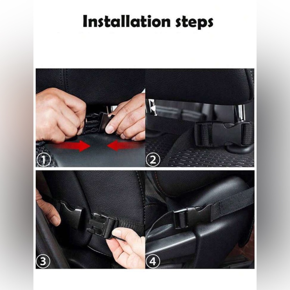 Car Seat Back Storage Bag - Picture 3 of 5